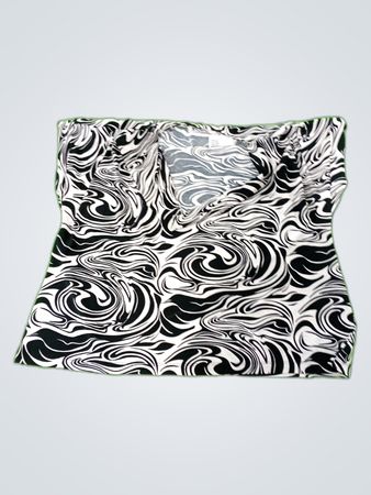 Abstract Print Sleeveless Blouse