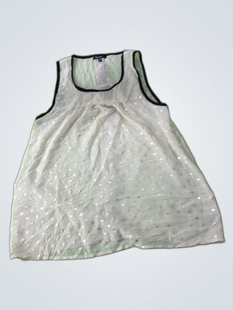 Monteau Sheer Sleeveless Blouse