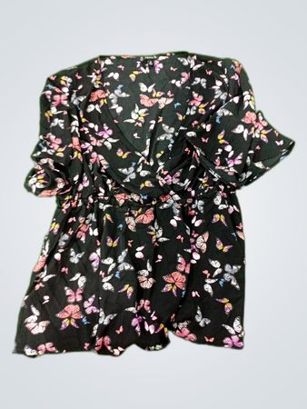Torrid Printed Butterfly Blouse