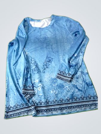 Unbranded Floral Printed Long Sleeve Blouse