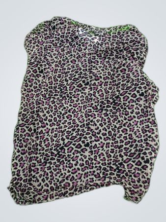 Tai Yi Leopard Print Blouse