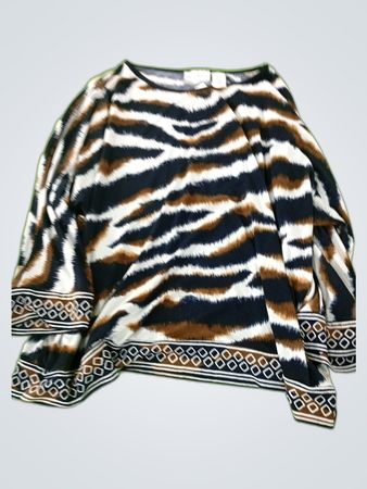 Zebra Print Blouse