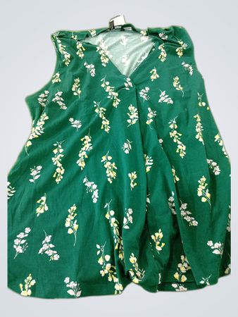 Crew Printed Sleeveless Blouse