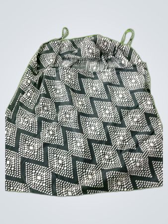 Unbranded Black Geometric Print Camisole Top