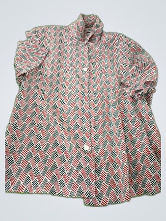 Washington Patterned Button-Up Shirt