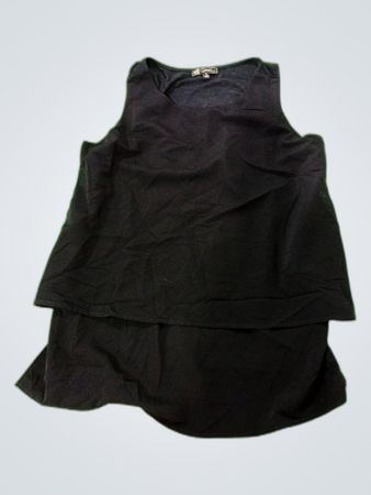 DKNY Black Sleeveless Tank Top