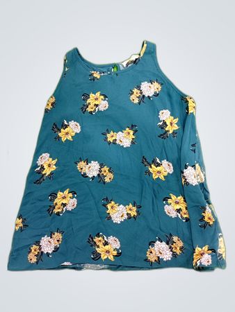LOFT Floral Print Sleeveless Tank Top