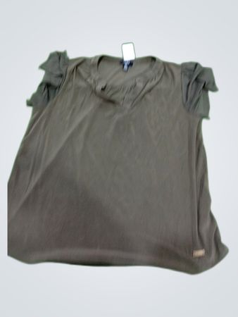 Jones New York Ruffle Sleeve Blouse