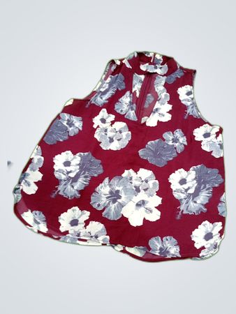 Streetwear Society Printed Sleeveless Blouse