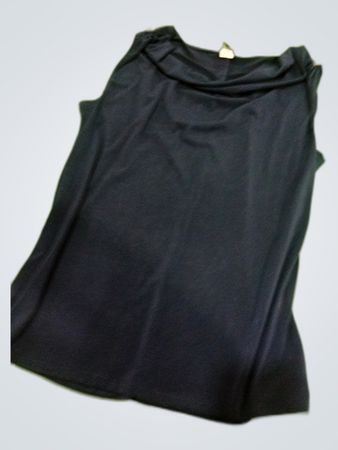 Jil Sander Black Sleeveless Tank Top