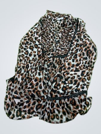 Leopard Print Blouse