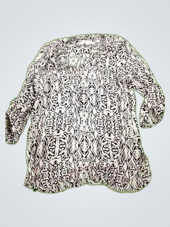 Kim Rogers Printed Blouse