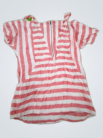 Soft Surroundings Striped Off-Shoulder Blouse