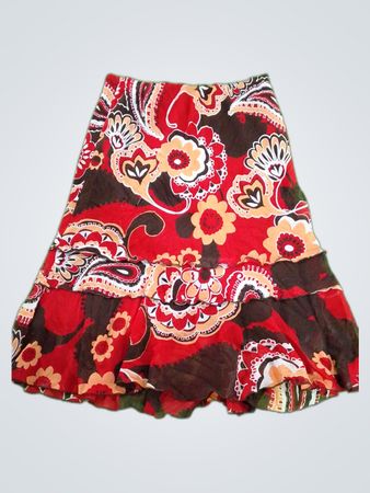 Cato Printed Mini Skirt