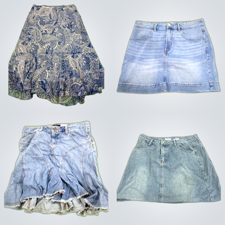 Zara Denim Mini Skirts