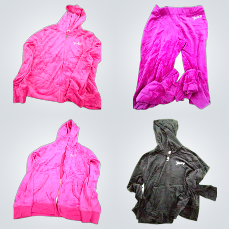 Velour Sweatshirts and Pants