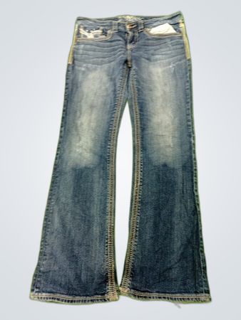 Unbranded Distressed Bootcut Jeans
