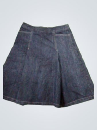 Ann Taylor Denim Mini Skirt