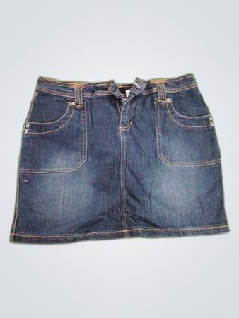 Daisy Fuentes Denim Mini Skirt