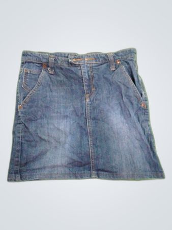 Polo Denim Mini Skirt
