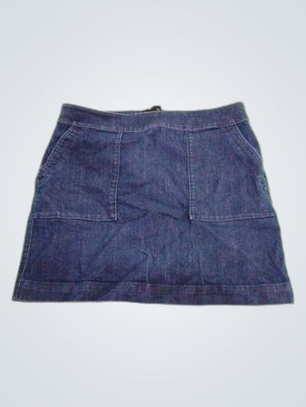 LOFT Denim Mini Skirt