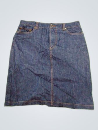 L.L.Bean Denim Mini Skirt