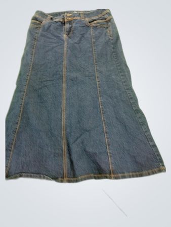 Unbranded Denim Midi Skirt