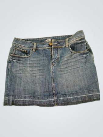 APRL Denim Mini Skirt