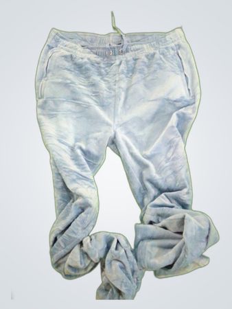 Juicy Couture Light Blue Velour Sweatpants