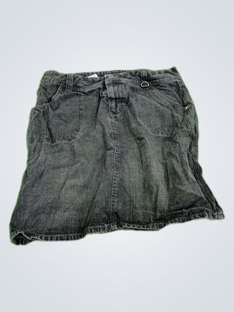 Faded Glory Denim Mini Skirt