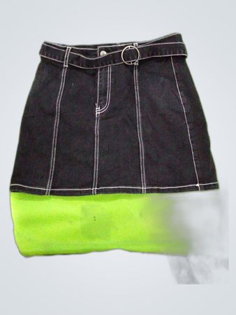 TALLY WEiLL Denim Skirt