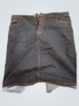 ZZVET Denim Mini Skirt