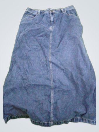 Lee Denim Maxi Skirt