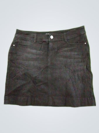 White House Black Market Denim Mini Skirt