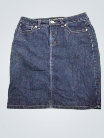 Nine West Denim Mini Skirt