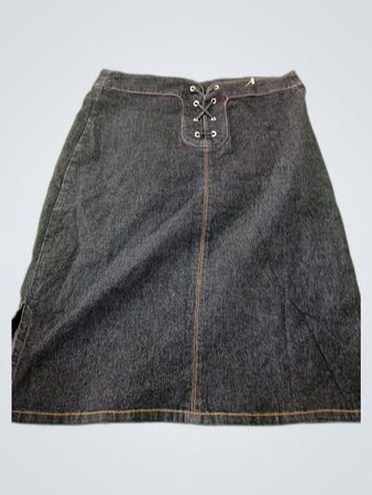 Gasoline Denim Skirt