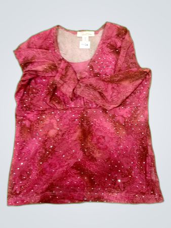 Unbranded Printed Sequined Blouse