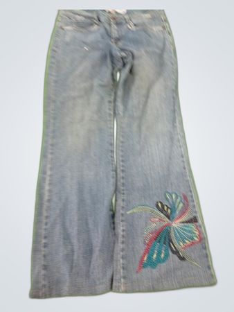 Candie's Embroidered Flare Jeans
