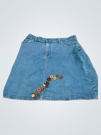 Riders by Lee Denim Mini Skirt