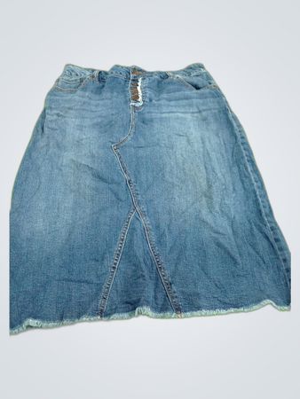 EST 1948 Denim Midi Skirt