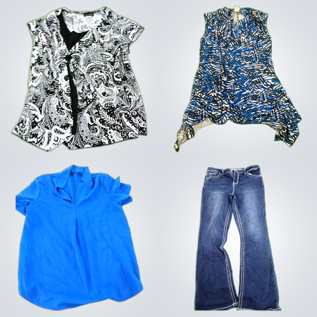 M&S Blouse and Jeans