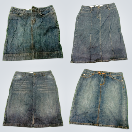 Denim Mini Skirts Bundle