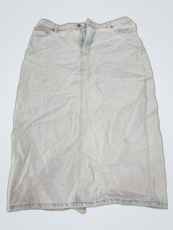 Unbranded Light Wash Denim Mini Skirt
