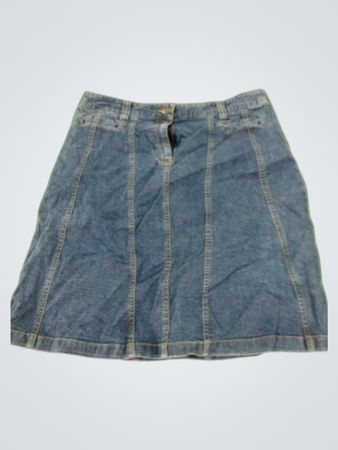Denim Mini Skirt