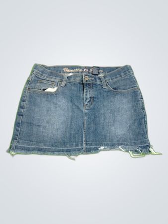 Vanilla Denim Mini Skirt