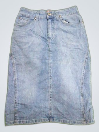 Esse Jeans Denim Mini Skirt