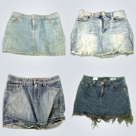 H&M Denim Mini Skirts