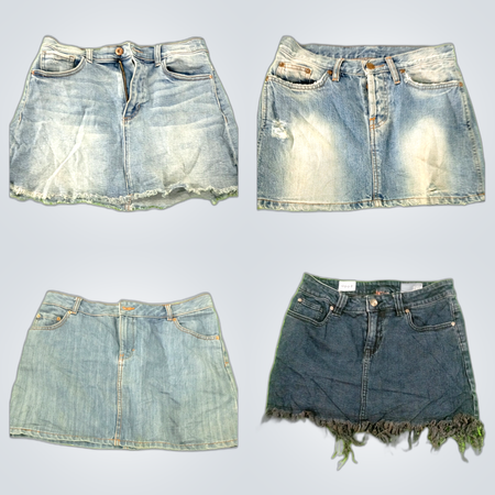 H&M Denim Mini Skirts