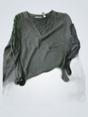 Black Long-Sleeve Top