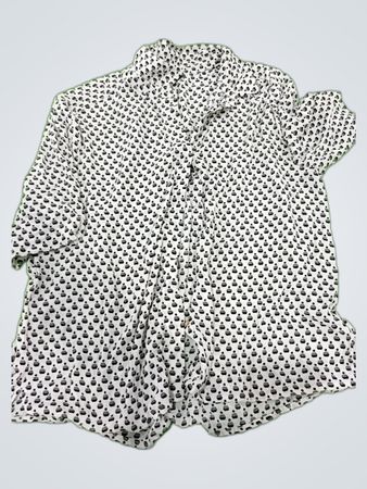 Blouse with Black Spots